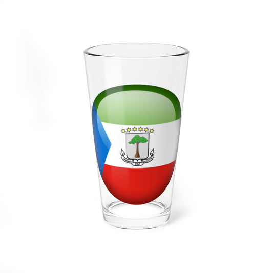 Flag orb Equatorial Guinea (Equatorial Guinea) Pint Glass 16oz
