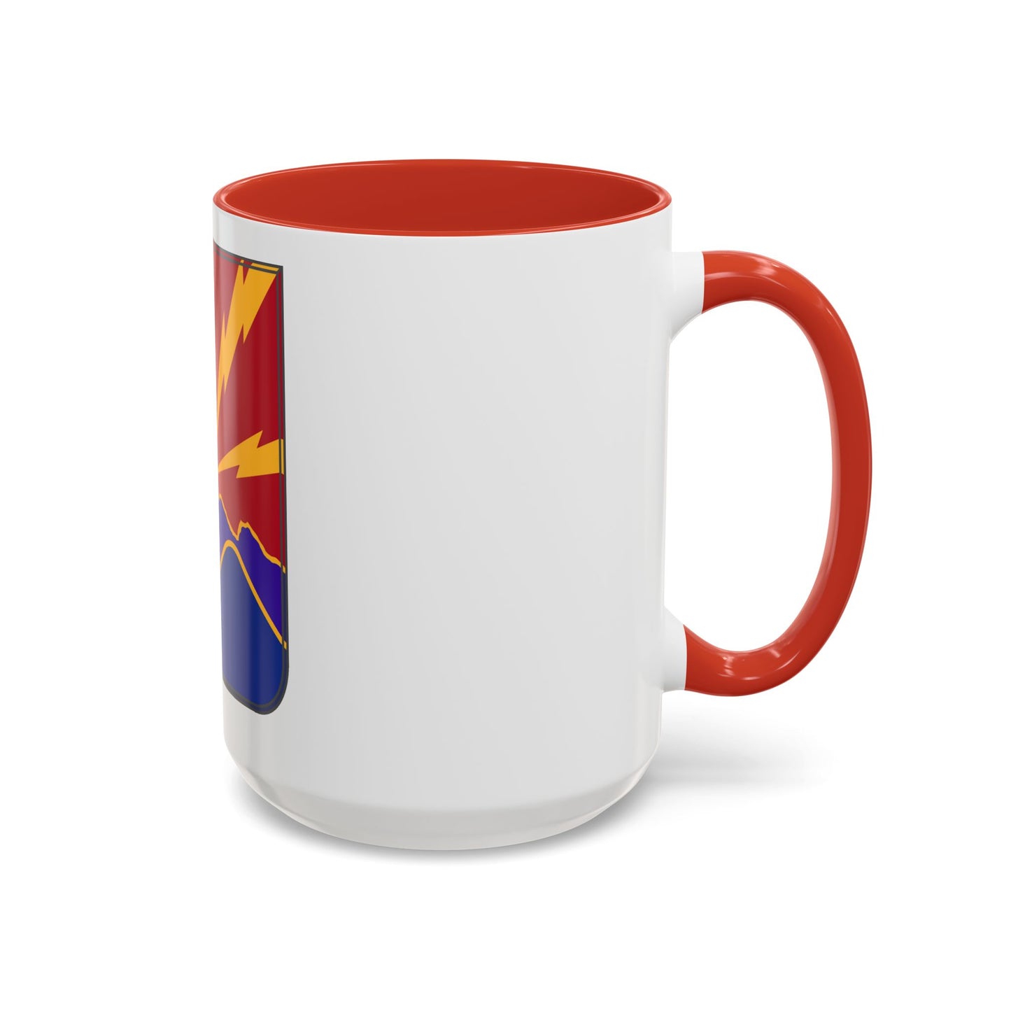 593rd Field Artillery Battalion v2 (U.S. Army) Accent Coffee Mug