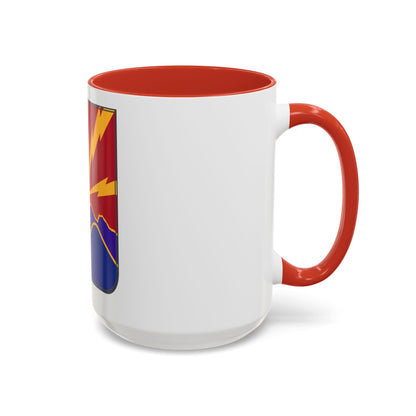 593rd Field Artillery Battalion v2 (U.S. Army) Accent Coffee Mug
