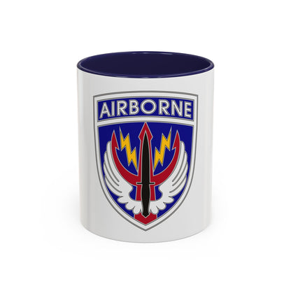 Special Operations Command Central (U.S. Army) Accent Coffee Mug