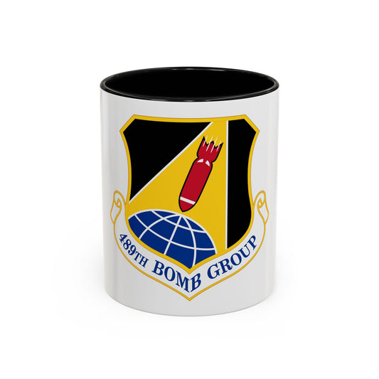 489 Bomb Group AFRC (U.S. Air Force) Accent Coffee Mug
