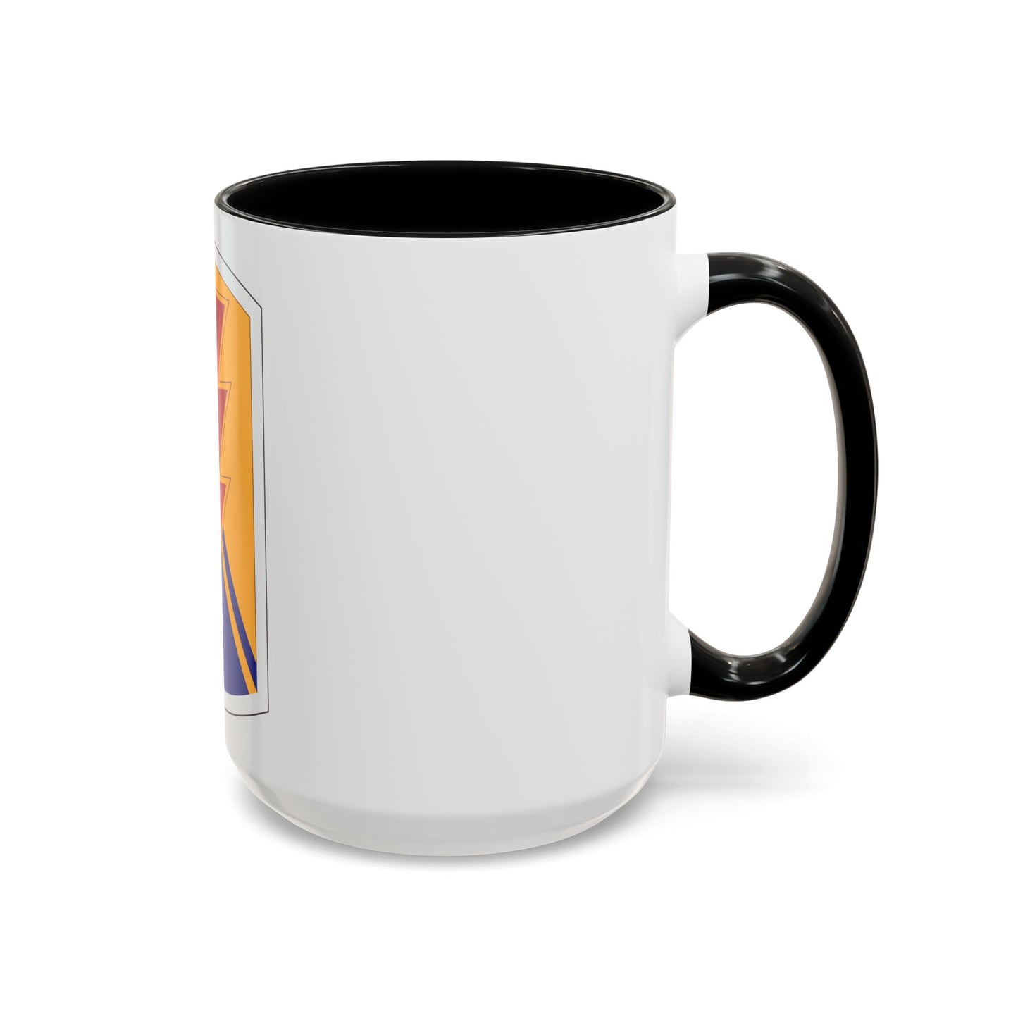 79 Infantry Brigade Combat Team insignia (U.S. Army) Accent Coffee Mug