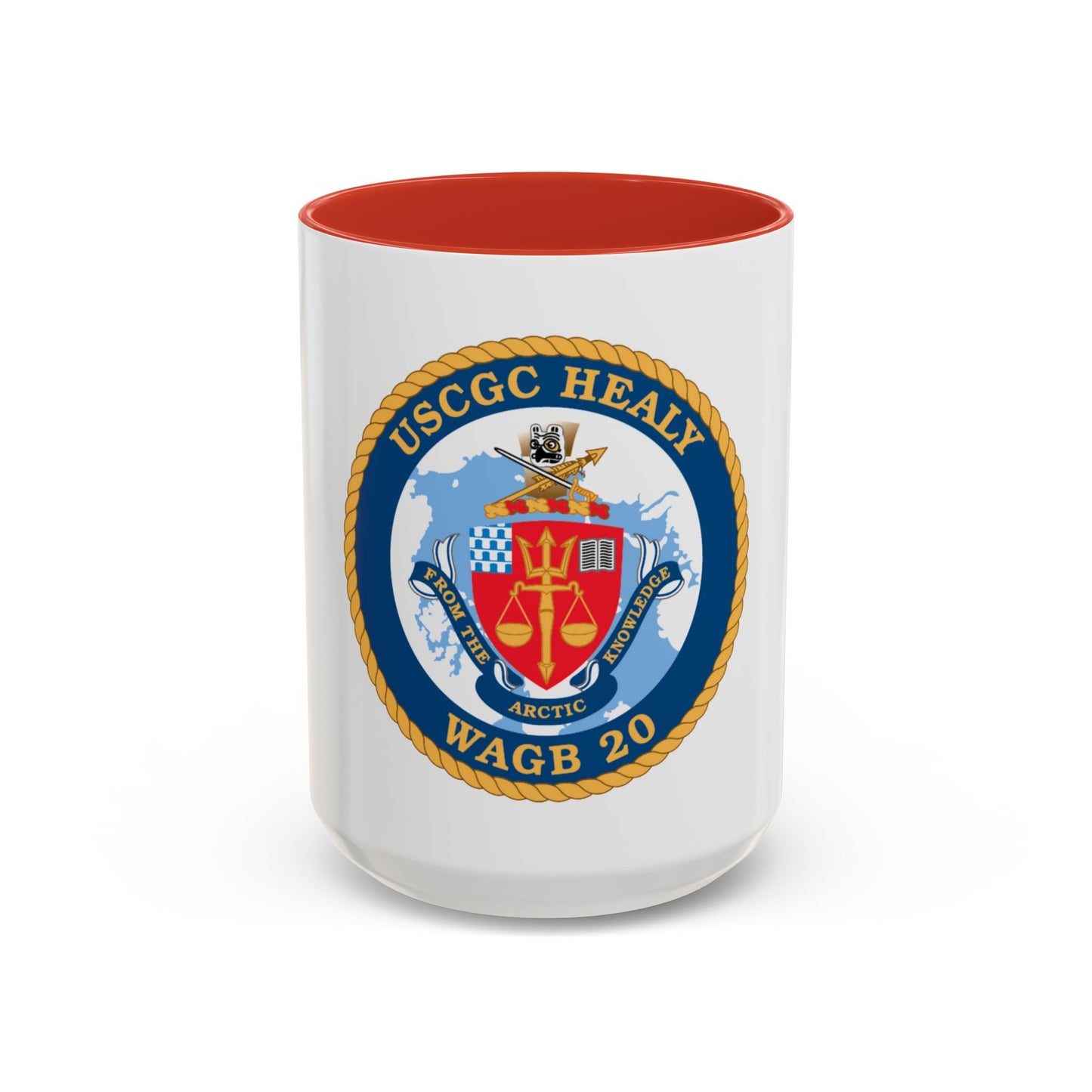 USCGC Healy WAGB 20 (U.S. Coast Guard) Accent Coffee Mug