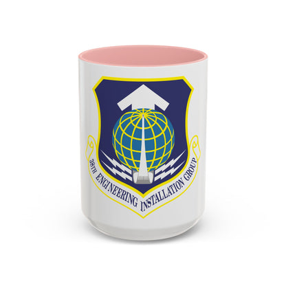 38th Engineering Installation Group (U.S. Air Force) Accent Coffee Mug
