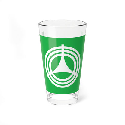 Flag of Haruno Shizuoka 1967-2005 (Japan) Pint Glass 16oz