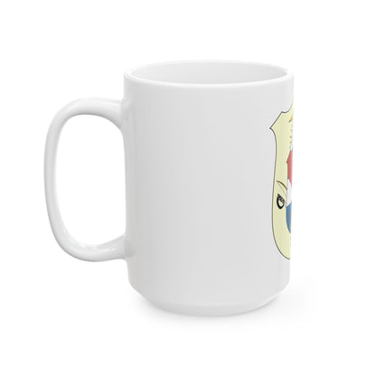 Coat of Arms of Artigas Department, Uruguay - White Coffee Mug