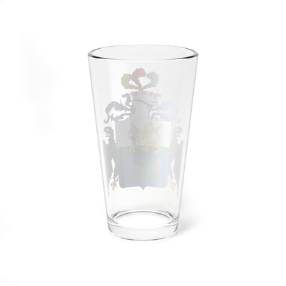 Escudo De Huanuco (Peru) (Coat of Arms) Pint Glass 16oz