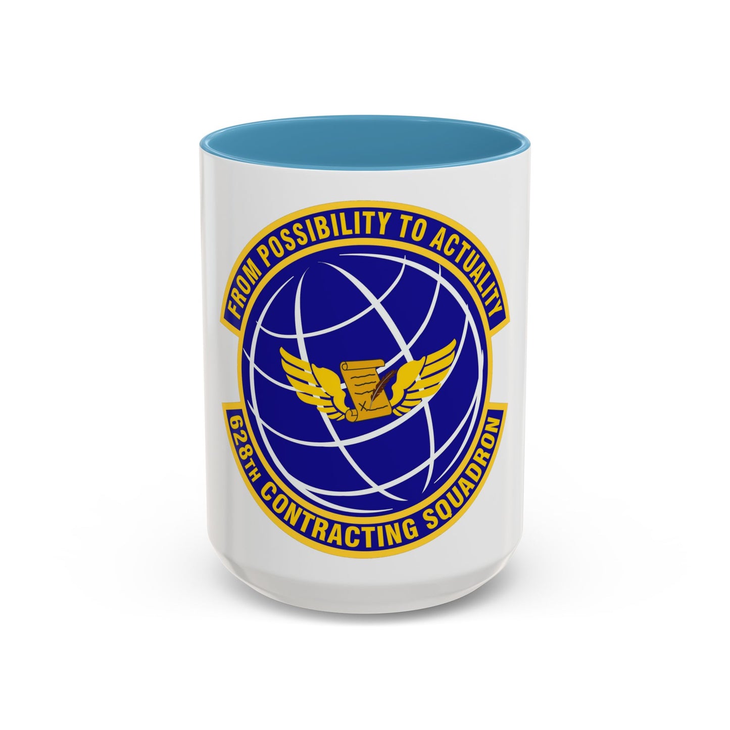 628th Contracting Squadron (U.S. Air Force) Accent Coffee Mug