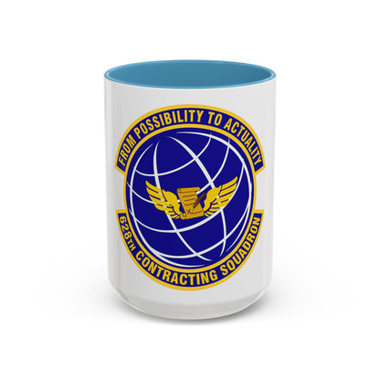 628th Contracting Squadron (U.S. Air Force) Accent Coffee Mug