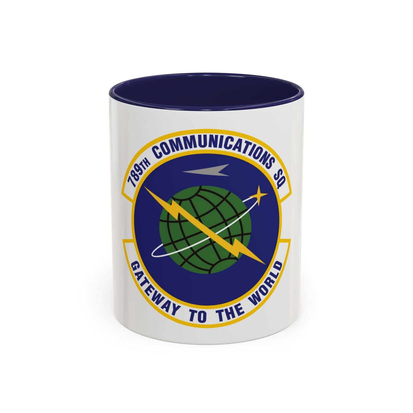 789th Communications Squadron (U.S. Air Force) Accent Coffee Mug