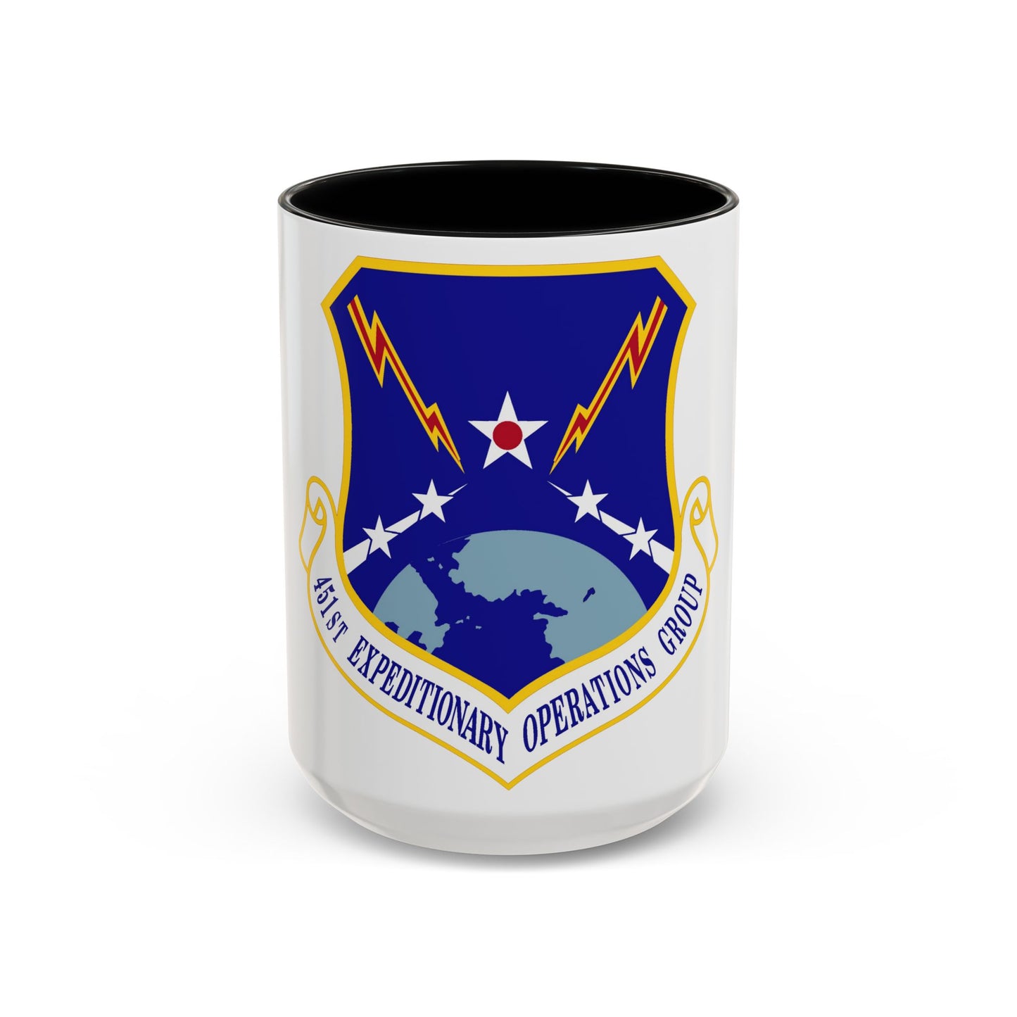 451st Expeditionary Operations Group (U.S. Air Force) Accent Coffee Mug