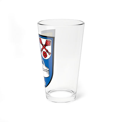 DEU Bad Bocklet COA (Germany) (Coat of Arms) Pint Glass 16oz