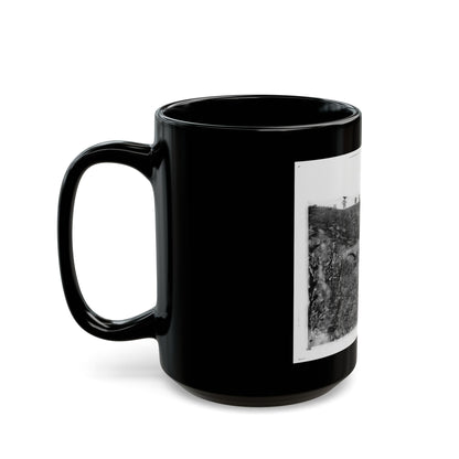 Antietam, Maryland. Antietam Bridge Looking Down Stream (U.S. Civil War) Black Coffee Mug