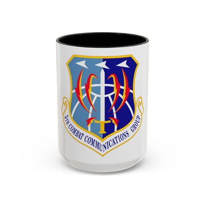 5 Combat Communications Group ACC (U.S. Air Force) Accent Coffee Mug