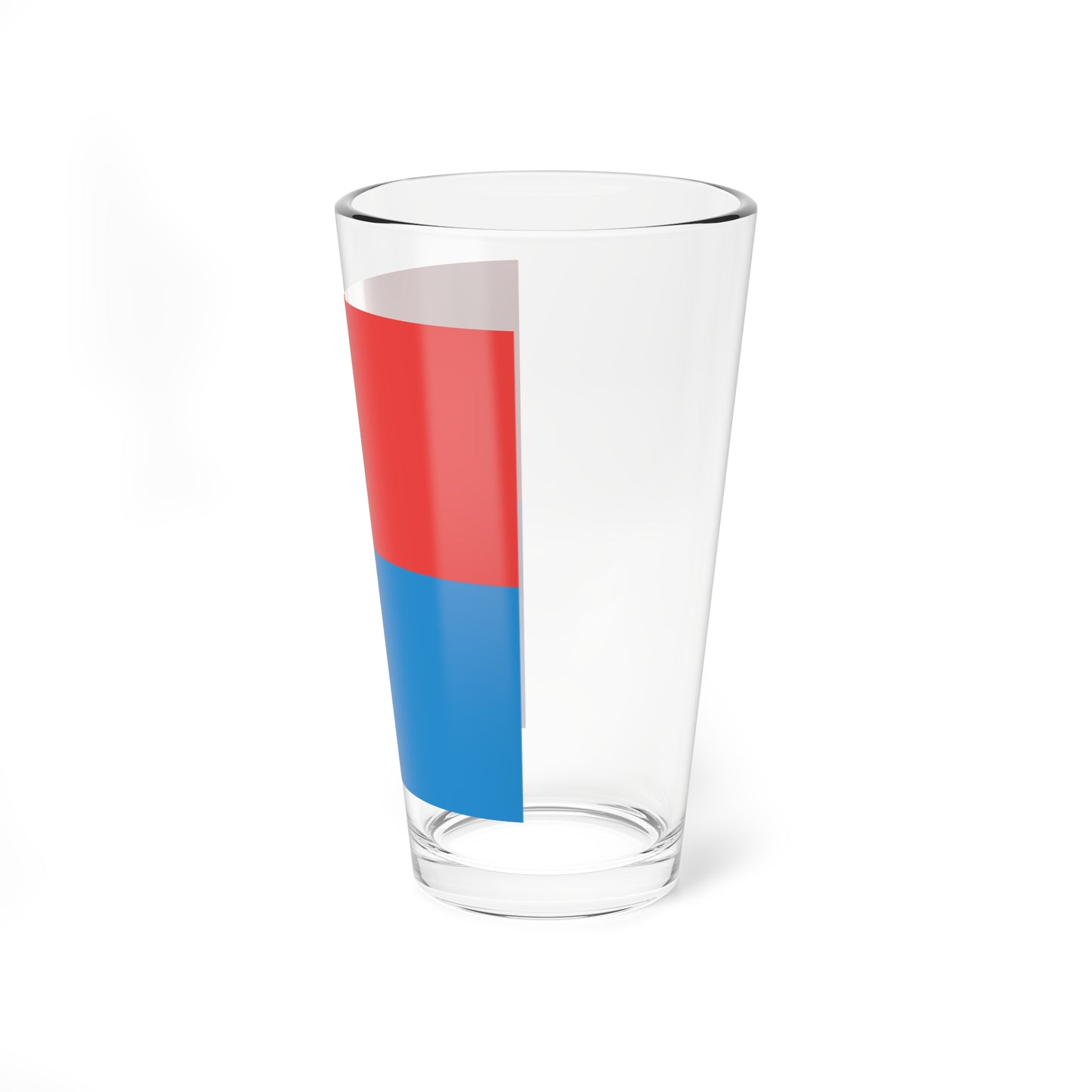 Flag of Canton of Ticino (Switzerland) Pint Glass 16oz