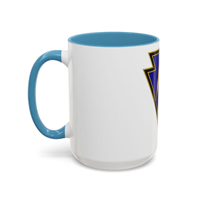 219 Engineer Brigade (U.S. Army) Accent Coffee Mug