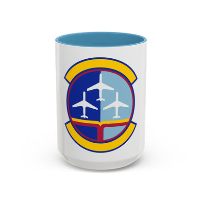 437 Operations Support Squadron AMC (U.S. Air Force) Accent Coffee Mug