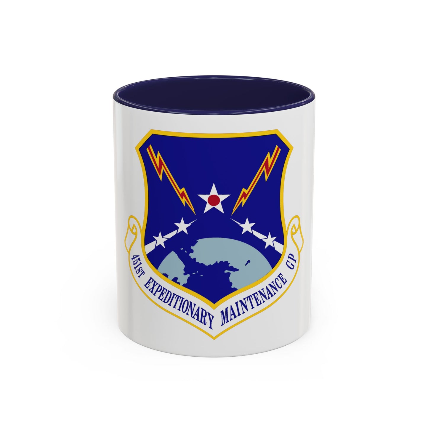 451st Expeditionary Maintenance Group (U.S. Air Force) Accent Coffee Mug
