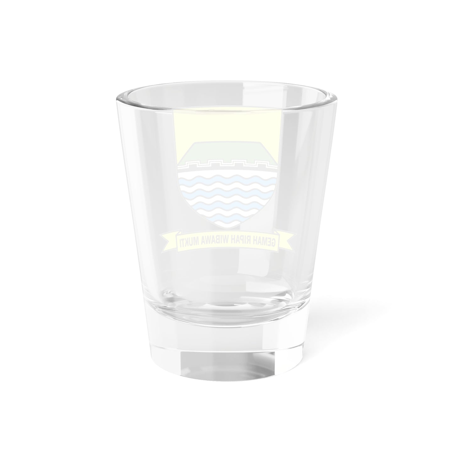 Lambang Kota Bandung (Indonesia) (Coat of Arms) Shot Glass 1.5oz