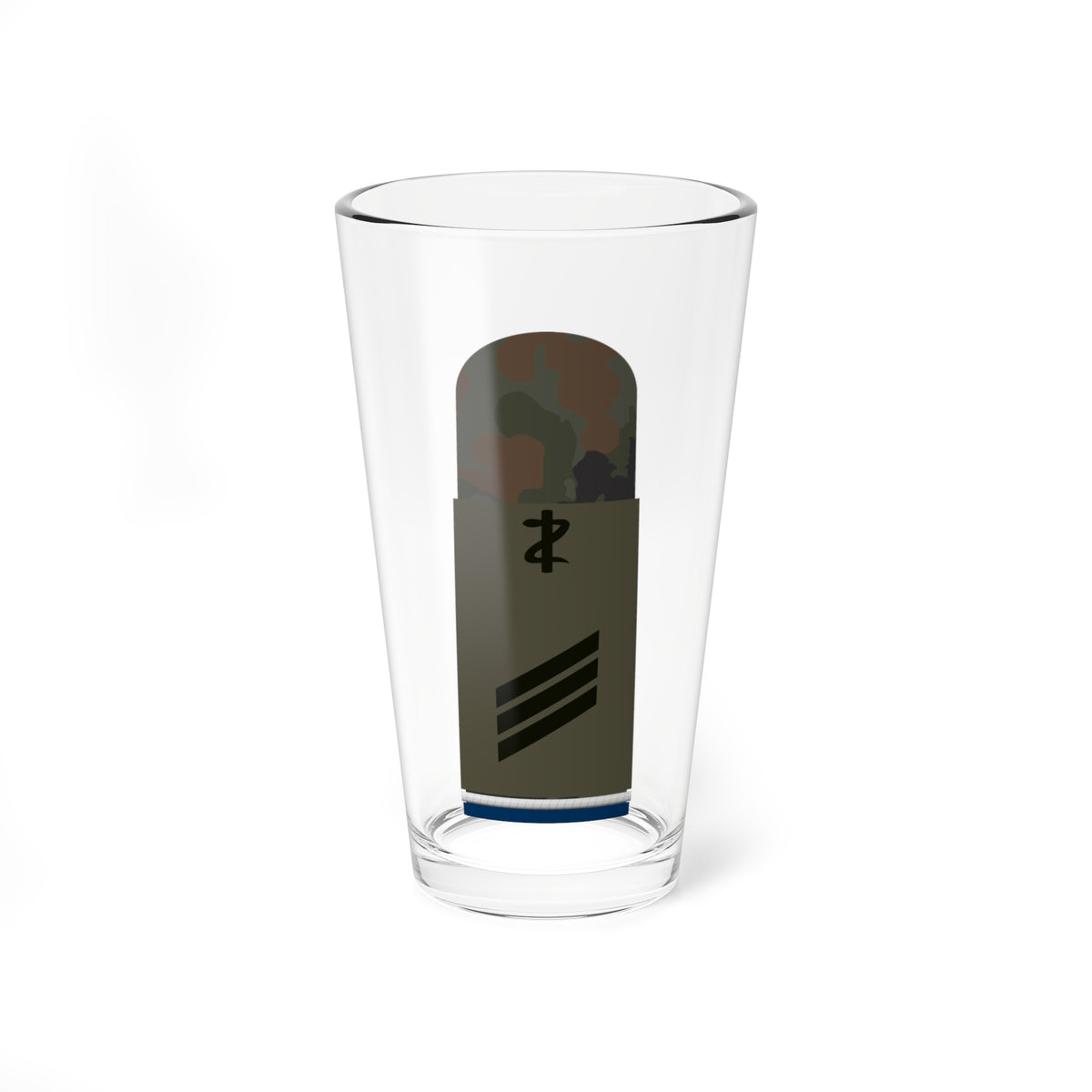 HA OS5 14 Hauptgefreiter SanOA San ZMx L (Military Rank) Pint Glass 16oz