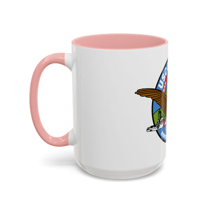 USCGC Active WMEC 618 (U.S. Coast Guard) Accent Coffee Mug