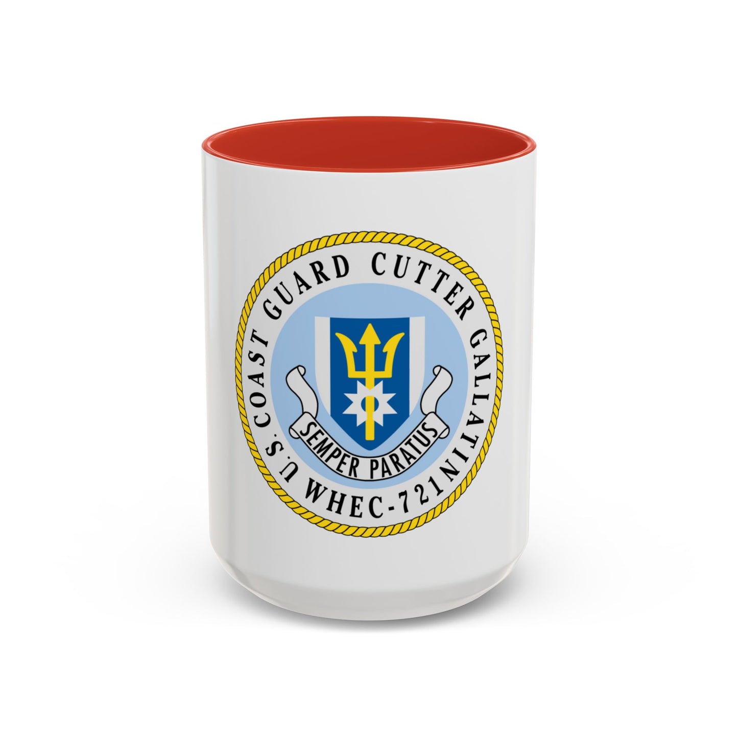 US Coast Guard Cutter Gallatin WHEC 721 (U.S. Coast Guard) Accent Coffee Mug