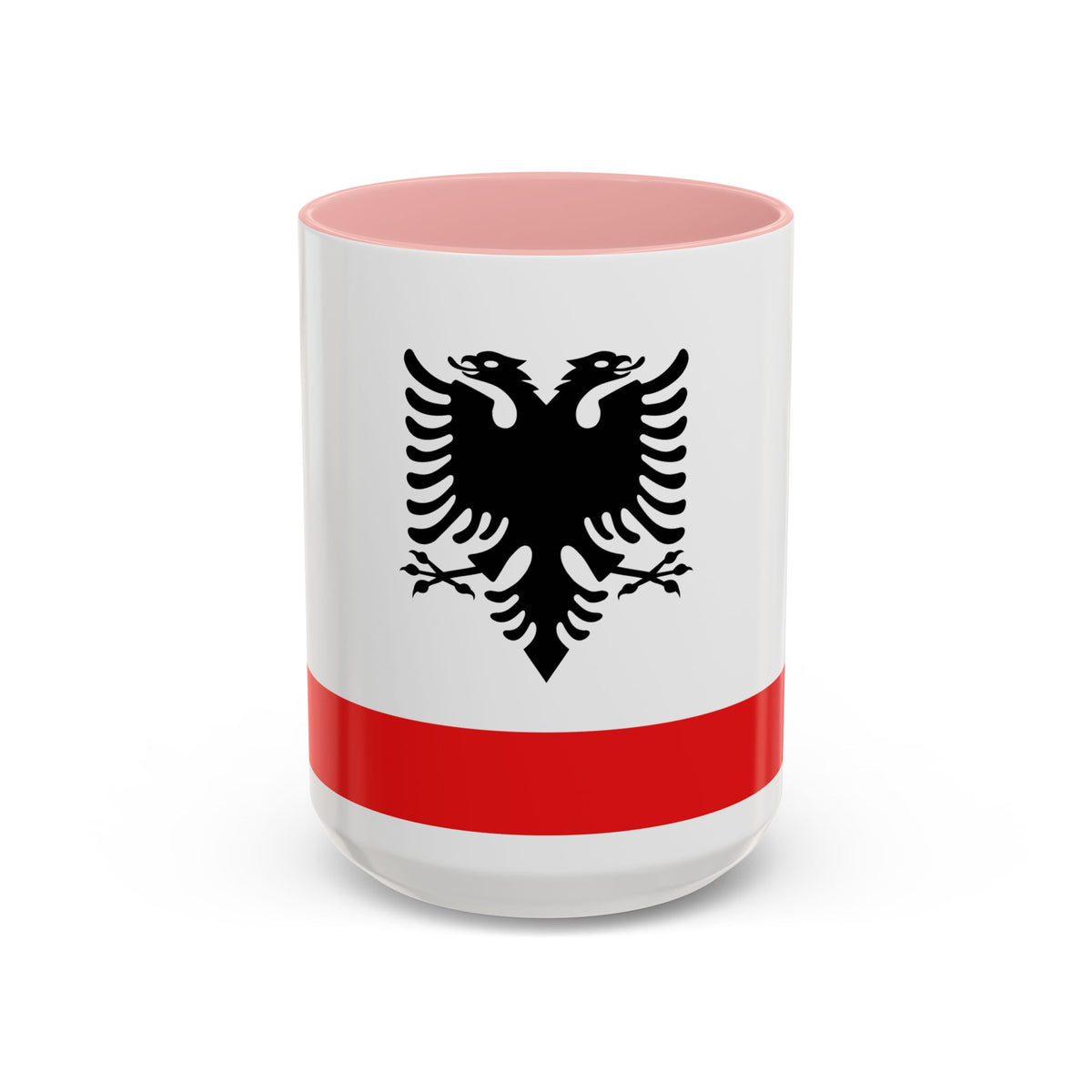 Naval Ensign of Albania - Accent Coffee Mug