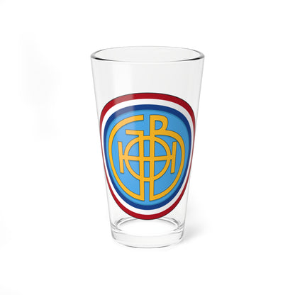 Emblem of the Great East and Borneo Headquarters (Indonesia) (Coat of Arms) Pint Glass 16oz