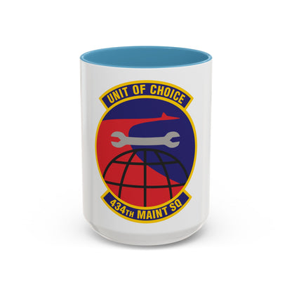 434th Maintenance Squadron (U.S. Air Force) Accent Coffee Mug