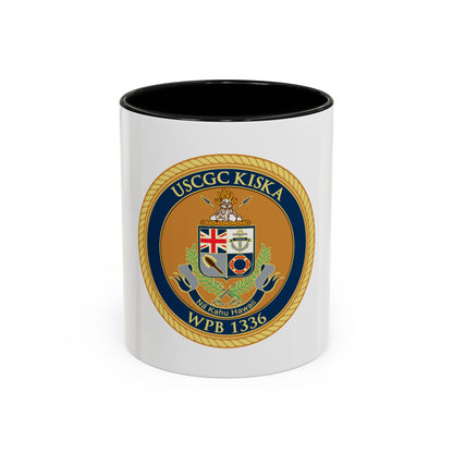 USCGC Kiska WPB 1336 (U.S. Coast Guard) Accent Coffee Mug