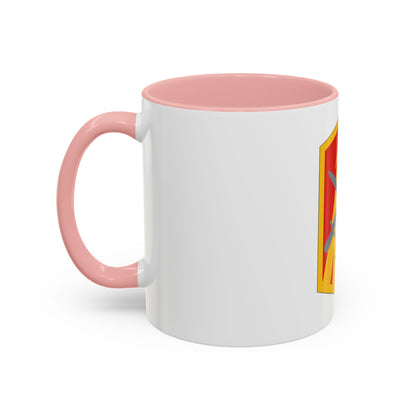 214th Fires Brigade (U.S. Army) Accent Coffee Mug
