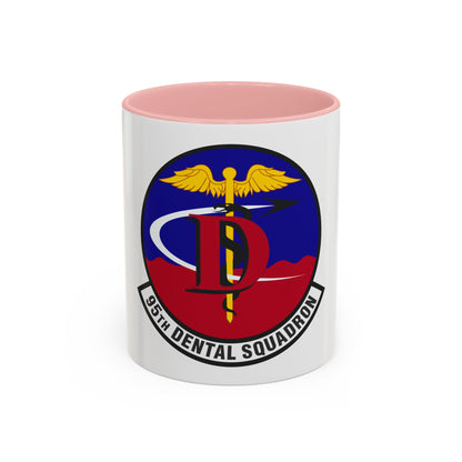 95th Dental Squadron (U.S. Air Force) Accent Coffee Mug