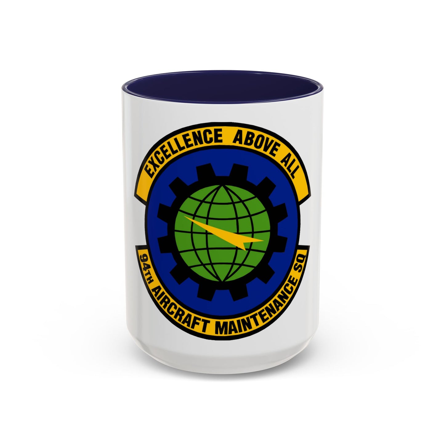 94 Aircraft Maintenance Squadron AFRC (U.S. Air Force) Accent Coffee Mug