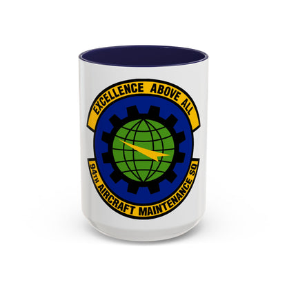 94 Aircraft Maintenance Squadron AFRC (U.S. Air Force) Accent Coffee Mug