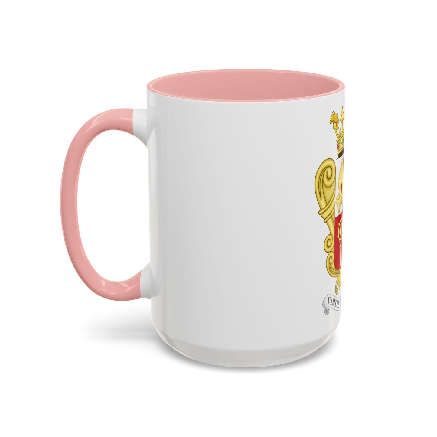Historical Coat of Arms of French Prince of Andorra - Accent Coffee Mug