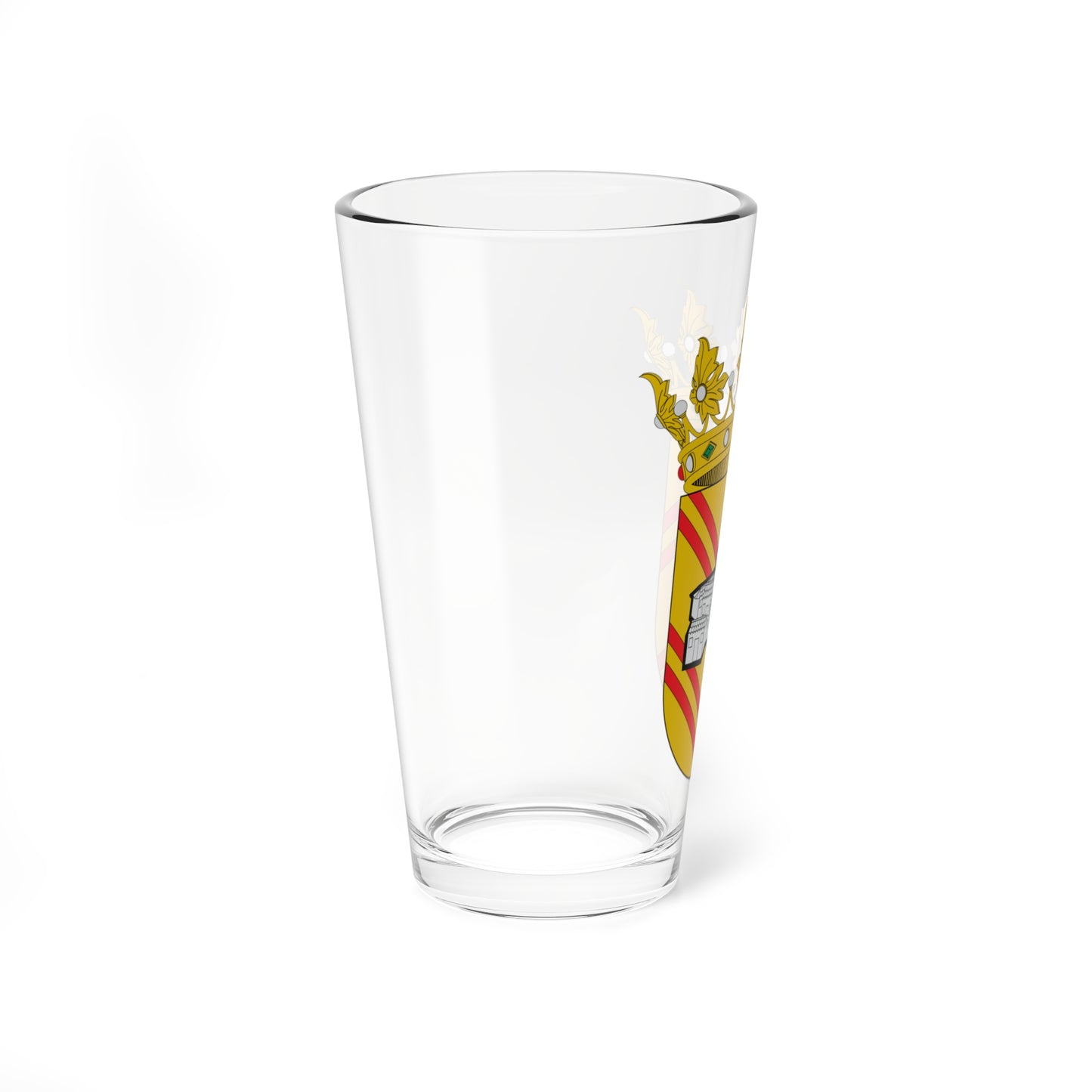 Escudo de la Granja de la Costera (Spain) (Coat of Arms) Pint Glass 16oz