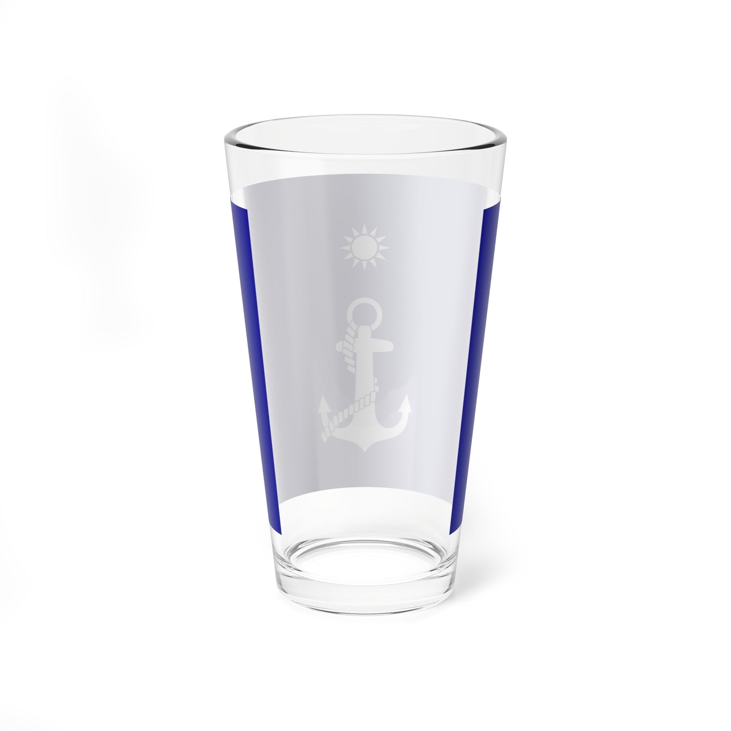 ROCN Fleet Commanders Flag (China) Pint Glass 16oz