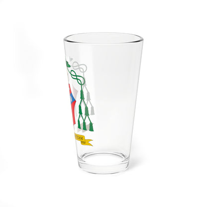 Escudo de Cícero Alves de França (Spain) (Coat of Arms) Pint Glass 16oz