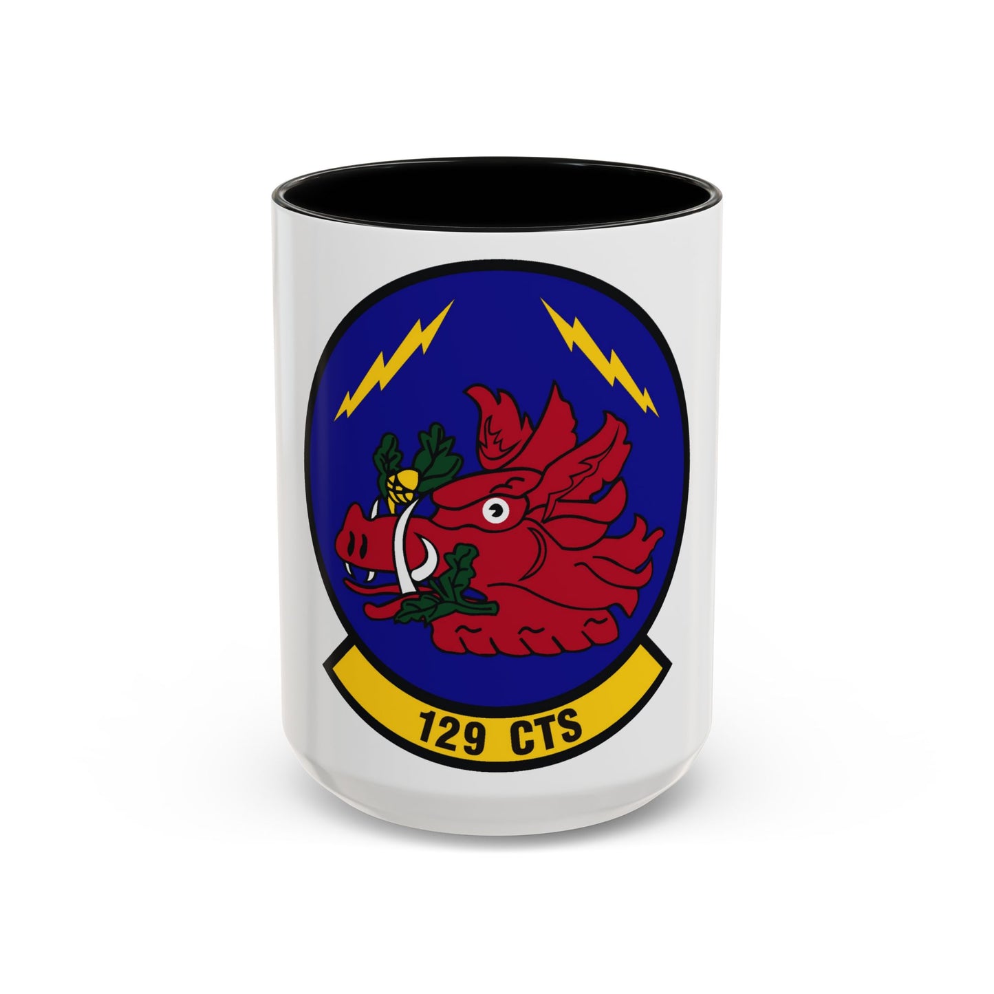 129th Combat Training Squadron (U.S. Air Force) Accent Coffee Mug