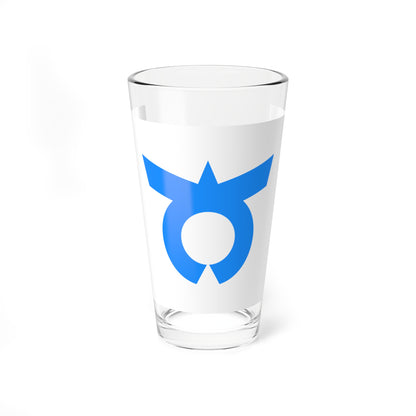 Flag of Otsuki Yamanashi (Japan) Pint Glass 16oz