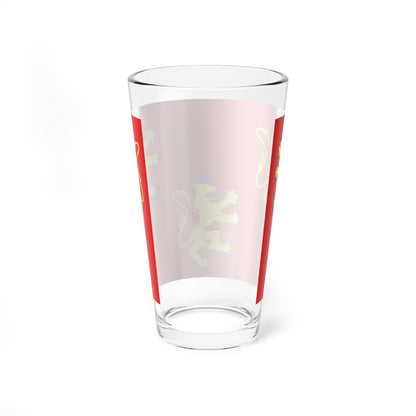 Drapeau fr departement Dordogne (France) Pint Glass 16oz