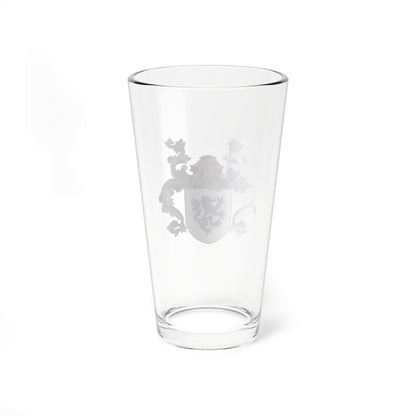 Da Silva Family Coat of Arms (Portugal) (Coat of Arms) Pint Glass 16oz