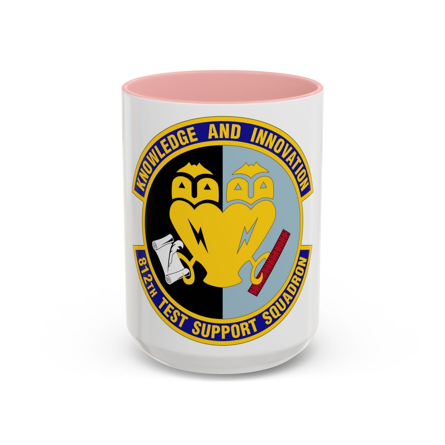 812 Test and Support Squadron AFMC (U.S. Air Force) Accent Coffee Mug