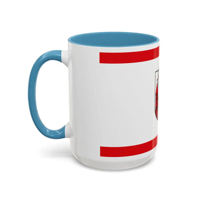 Flag of Cottbus Germany - Accent Coffee Mug-Go Mug Yourself