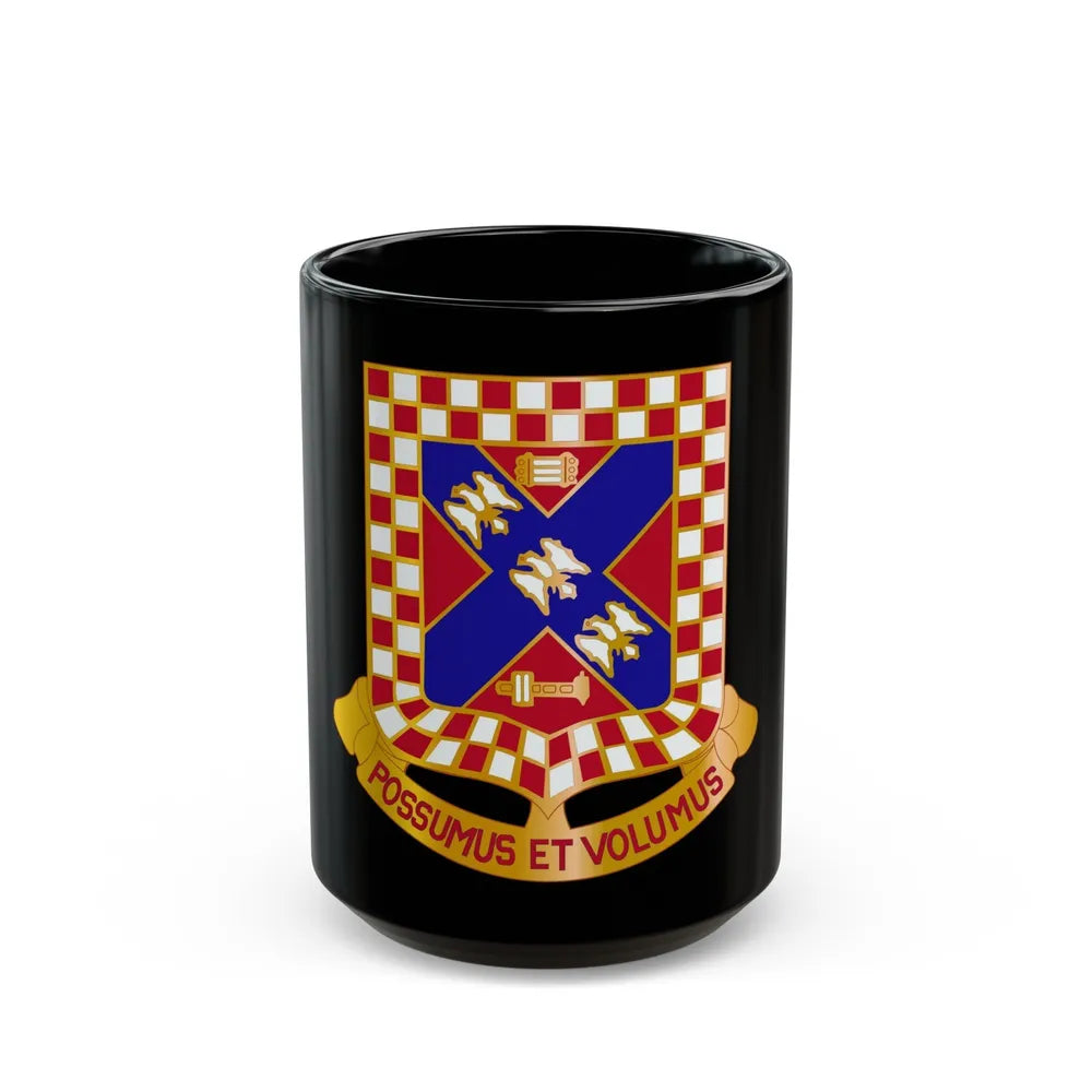 140th Field Artillery Battalion (U.S. Army) Black Coffee Mug-15oz-Go Mug Yourself