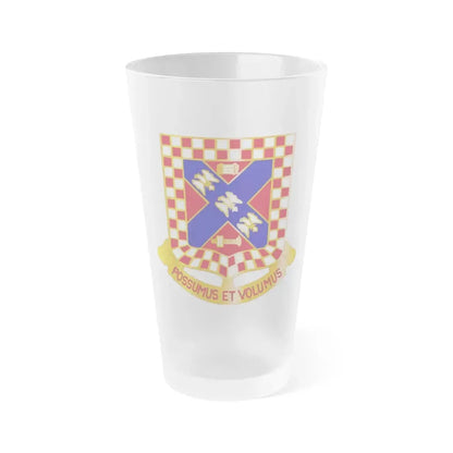 140th Field Artillery Battalion (U.S. Army) Frosted Pint Glass 16oz Default Title - Go Mug Yourself