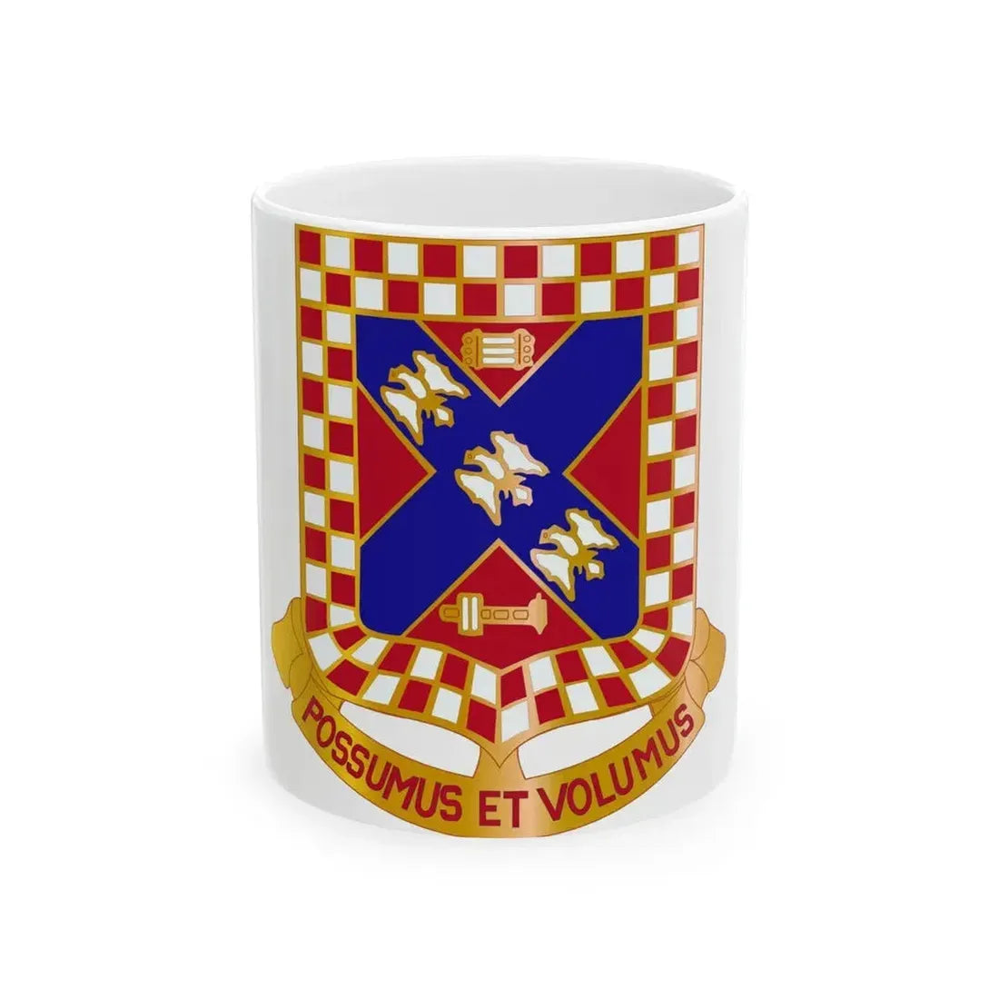140th Field Artillery Battalion (U.S. Army) White Coffee Mug 11oz - Go Mug Yourself