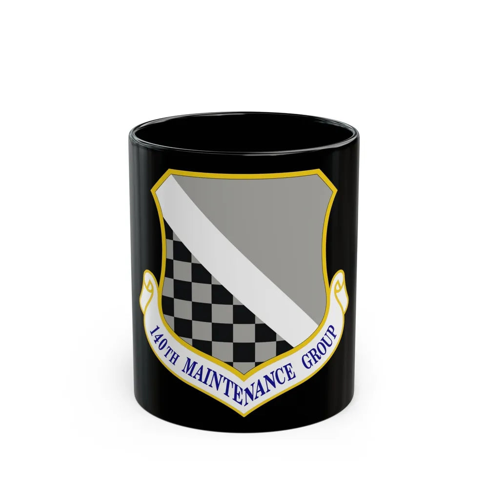 140th Maintenance Group (U.S. Air Force) Black Coffee Mug-11oz-Go Mug Yourself