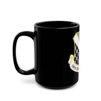 140th Maintenance Group (U.S. Air Force) Black Coffee Mug-Go Mug Yourself