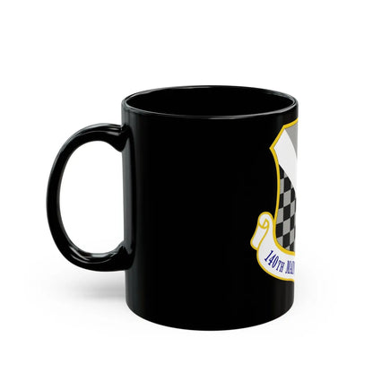 140th Maintenance Group (U.S. Air Force) Black Coffee Mug-Go Mug Yourself